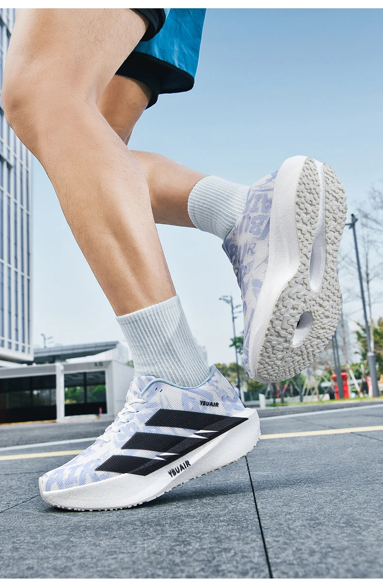 Zapatillas para correr originales para hombre, con placa de carbono, para maratón, deportivas, para golf, ligeras, cómodas, para mujer, atléticas, para carreras al aire libre
