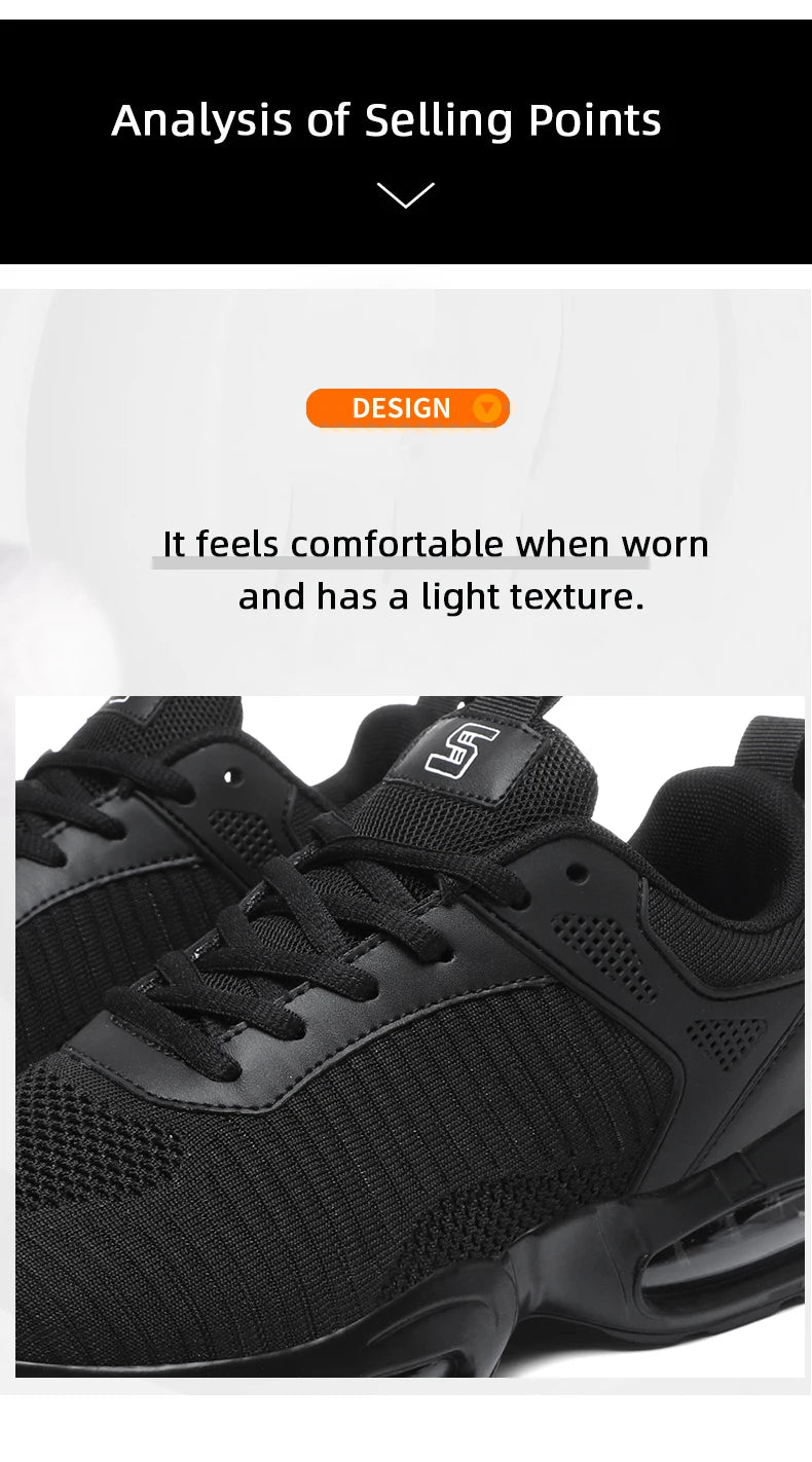 Zapatillas deportivas antideslizantes para hombre y mujer, zapatos informales transpirables, ligeros y cómodos para caminar y Maratón