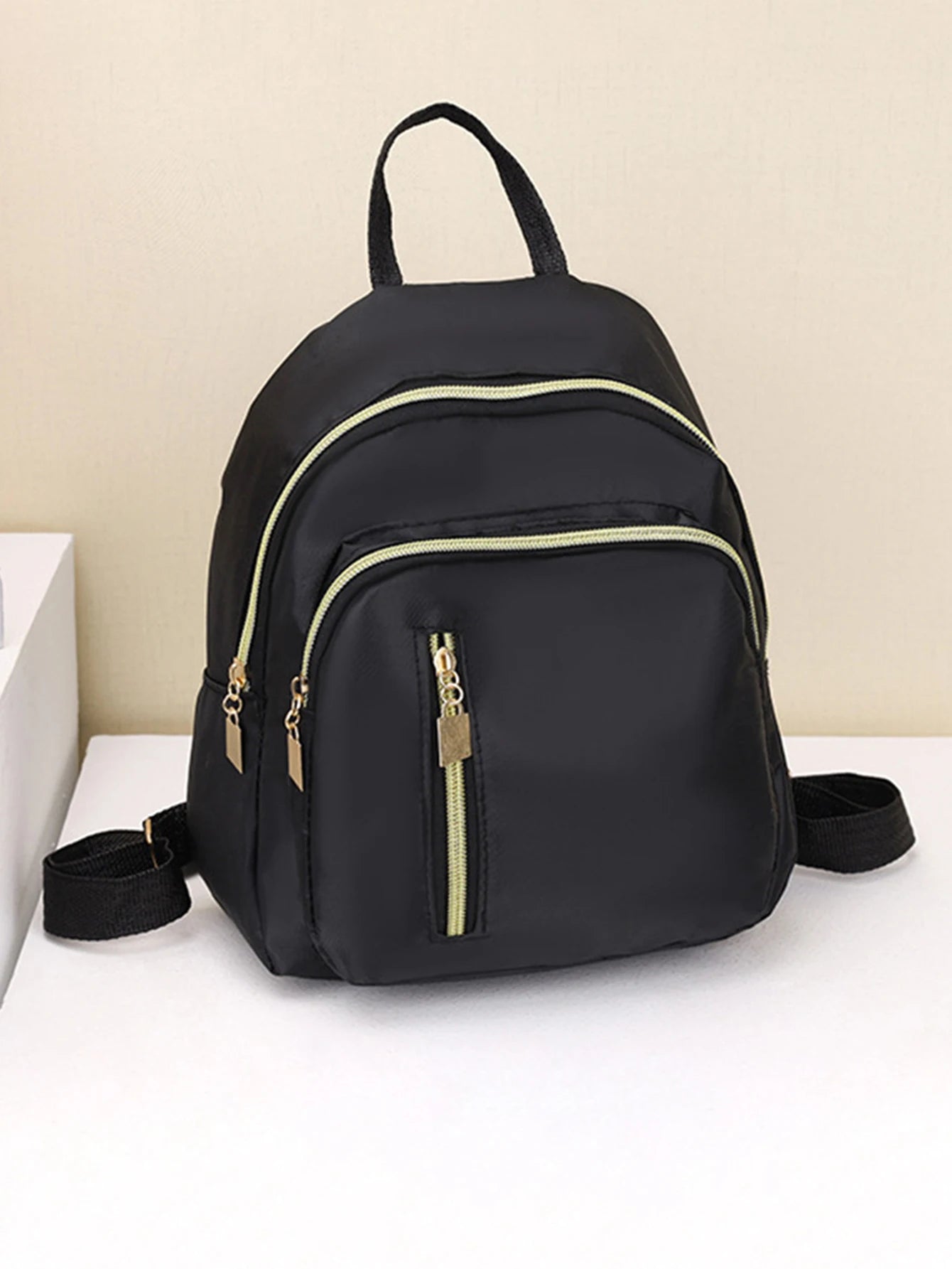 Mochila informal de moda para mujer, bolso de viaje diario pequeño y ligero para la universidad, viajes al aire libre, lindo bolso de hombro para todos los días