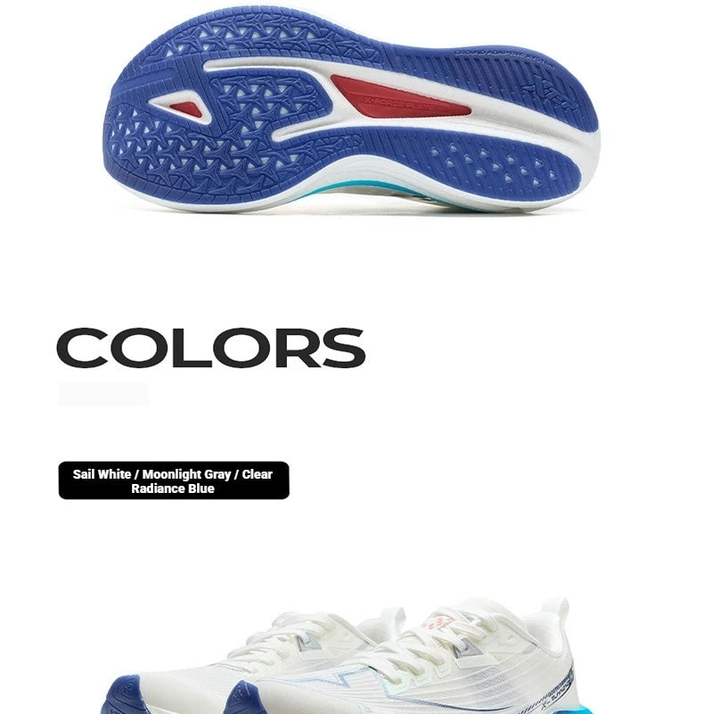 Zapatillas Xtep One Piece Modeling 5,0 para mujer, soporte estable, cómodas, transpirables, duraderas, zapatillas para correr 874218110037