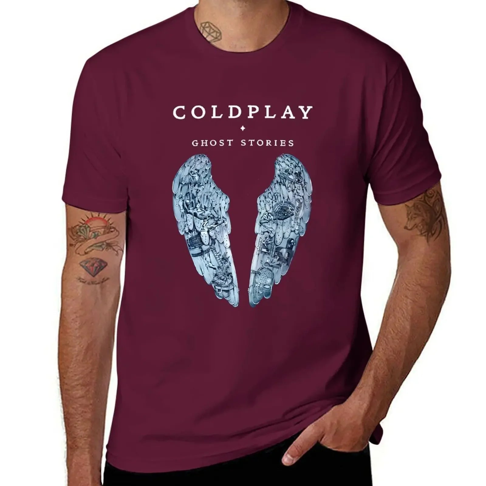 Camisetas de talla grande para hombre, ropa Vintage Sublime, Vbcvb, coldplay, estilo divertido, gráfico, Verano