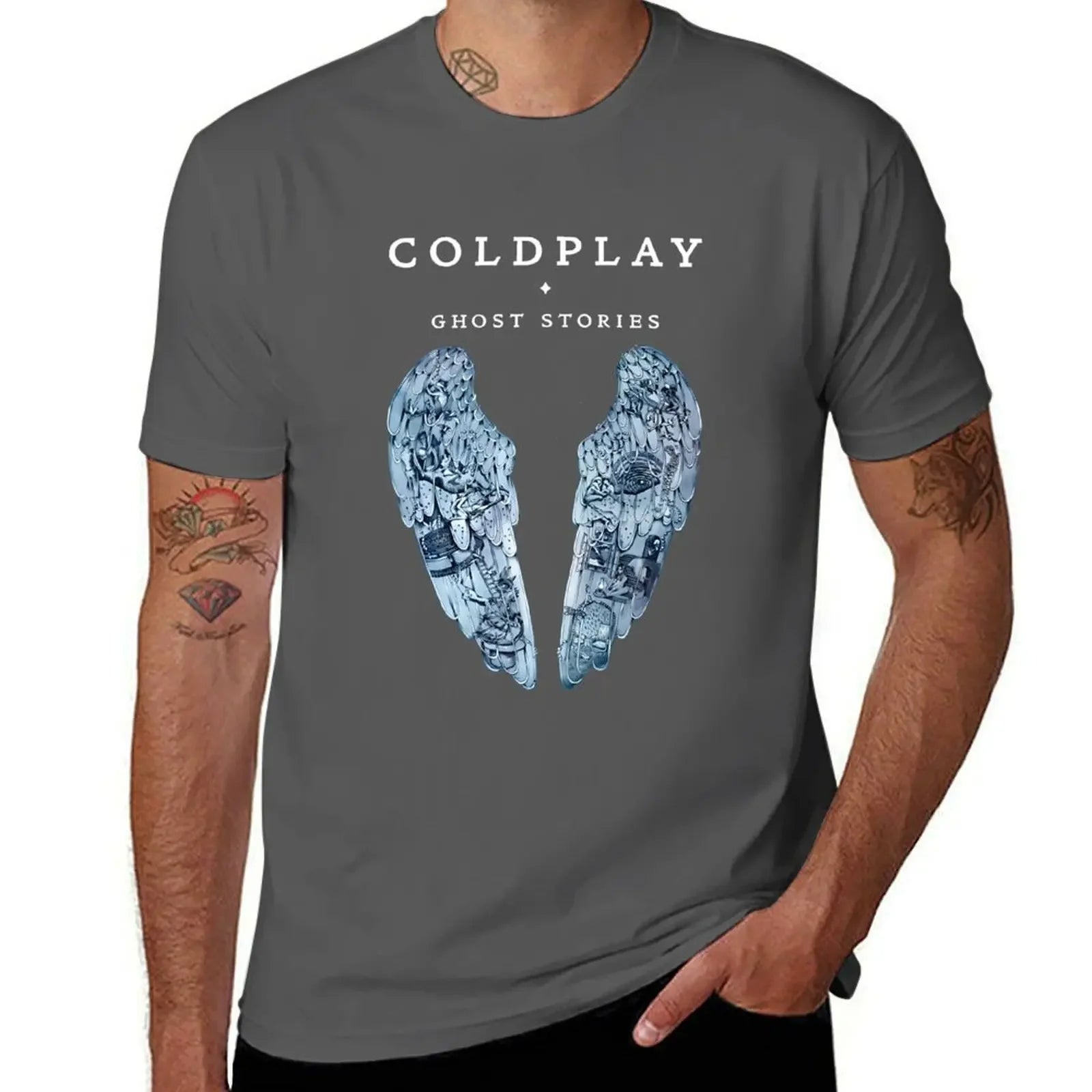Camisetas de talla grande para hombre, ropa Vintage Sublime, Vbcvb, coldplay, estilo divertido, gráfico, Verano