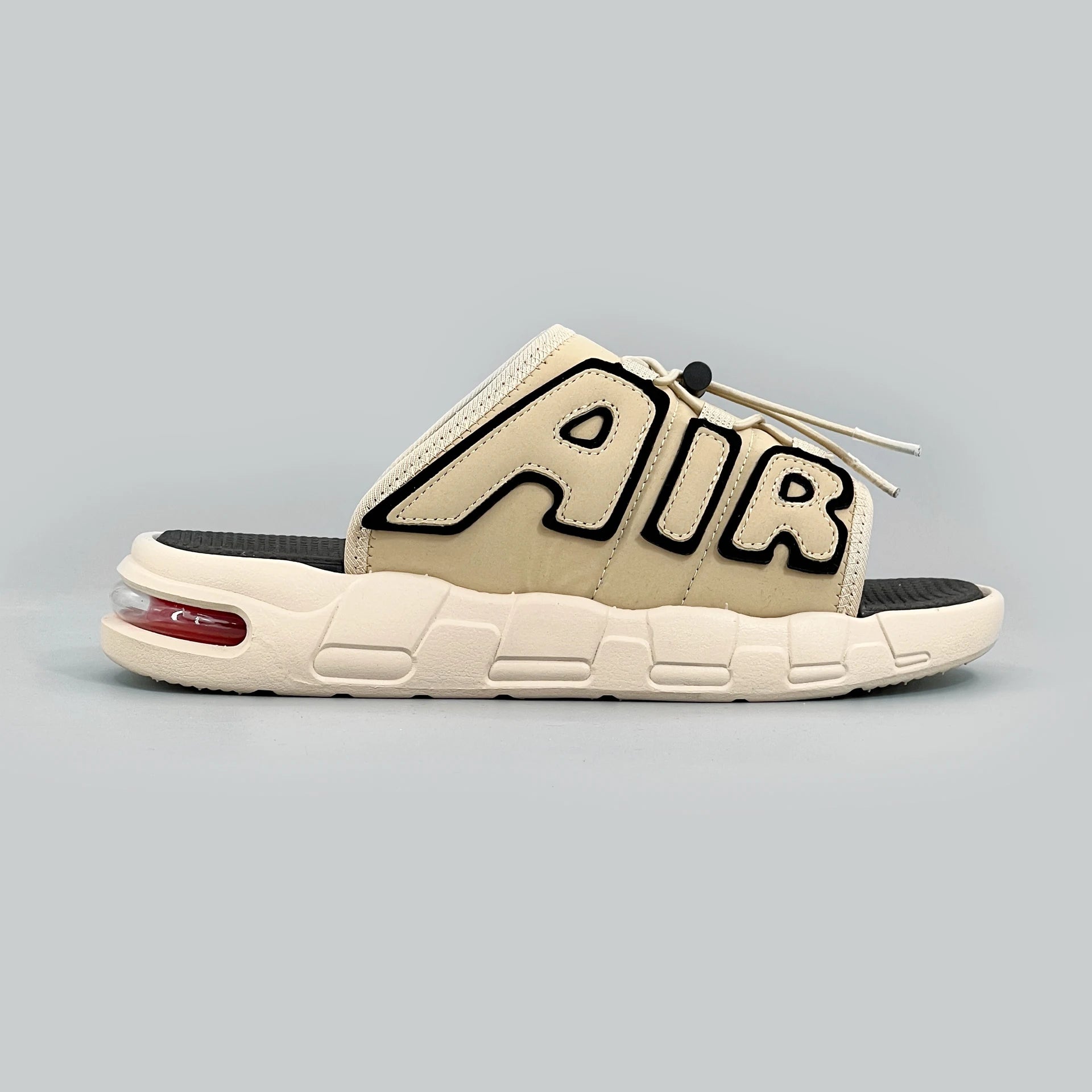 Zapatillas de Hombre con diseño de cojín de aire, novedad de verano, Zapatillas deportivas antideslizantes suaves de PVC para Hombre, Chanclas para Hombre
