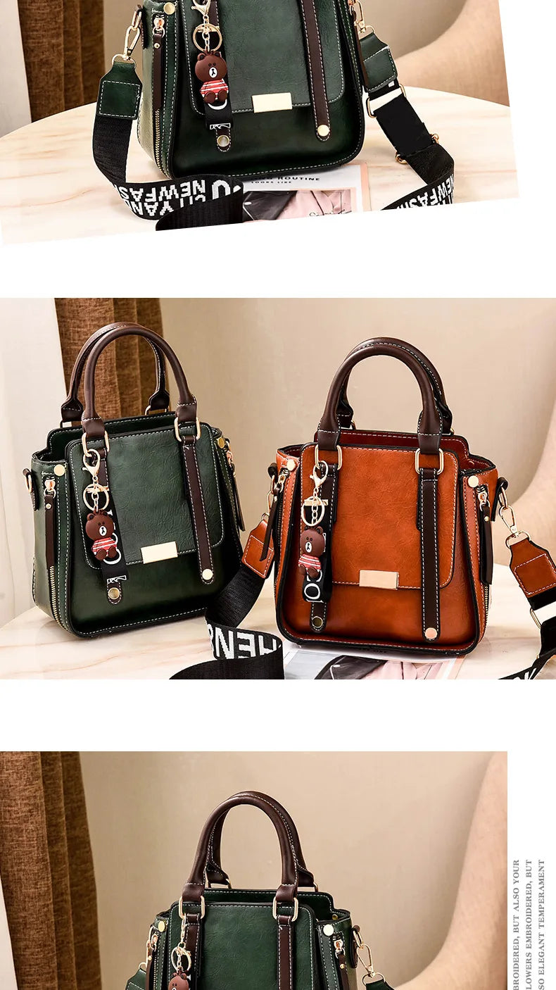 Bolso de mano de diseñador de marca de lujo para mujer, bolso de hombro de nueva tendencia a la moda, bolso cruzado Retro clásico, bolso cuadrado pequeño para ir al trabajo