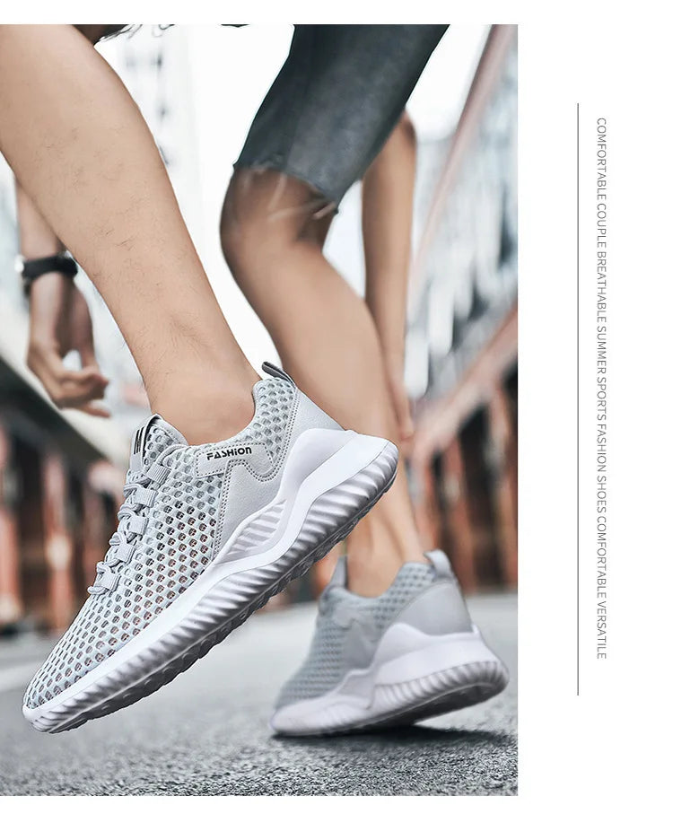 Zapatillas de Verano 2026 para Hombre, Mocasines Transpirables de Malla, Zapatos Casuales Cómodos para Caminar, Zapatillas Deportivas para Correr
