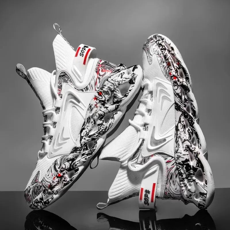 Zapatos de hombre, zapatillas de deporte informales para hombre, tenis, zapatos de lujo, zapatos de entrenamiento para carreras, zapatos transpirables, mocasines de moda, zapatos para correr para hombre