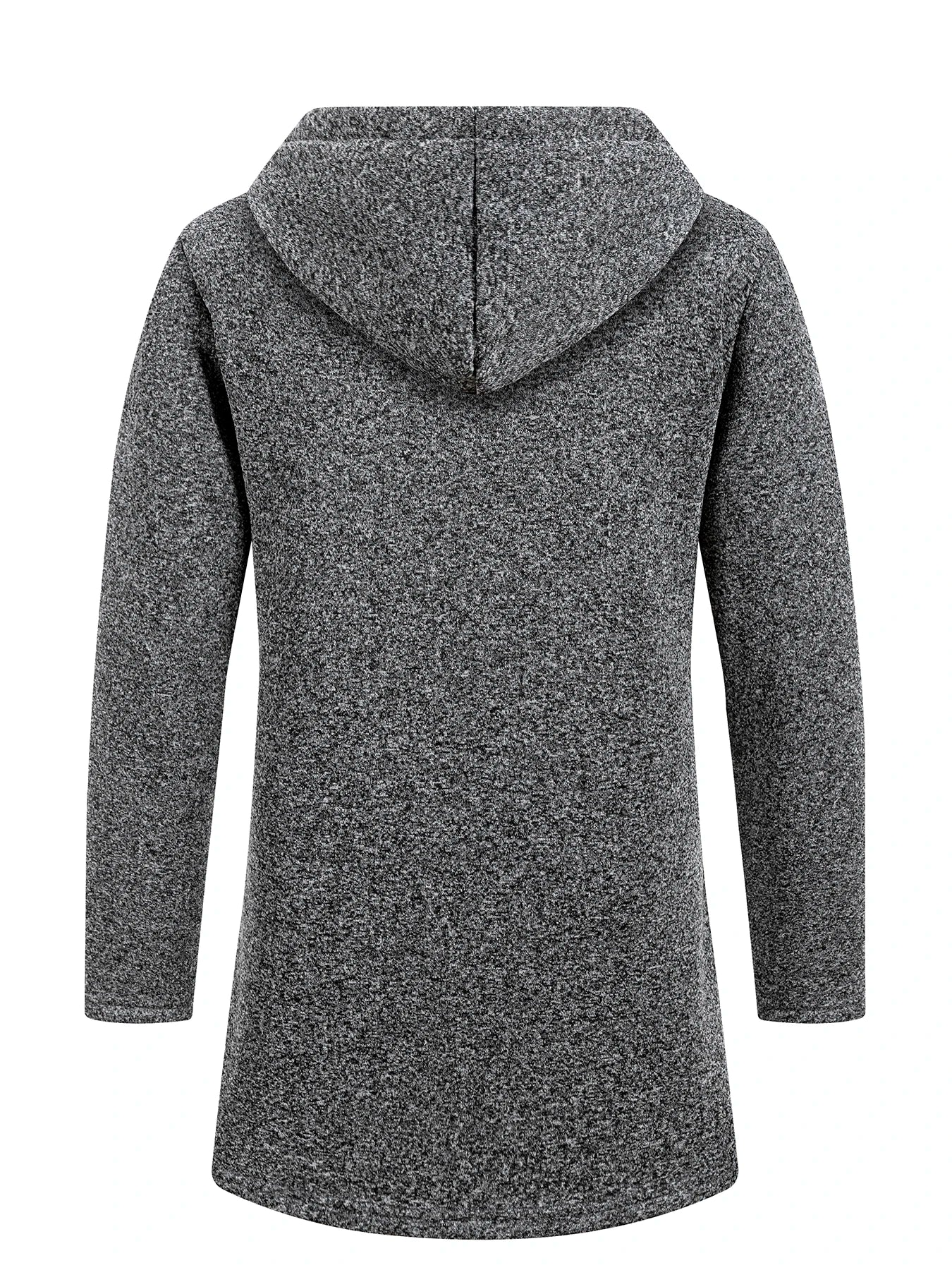 Chaqueta cálida de lana con cremallera para hombre, sudaderas de manga larga con cremallera, chaqueta con capucha, abrigo, ropa de calle cálida, otoño e invierno