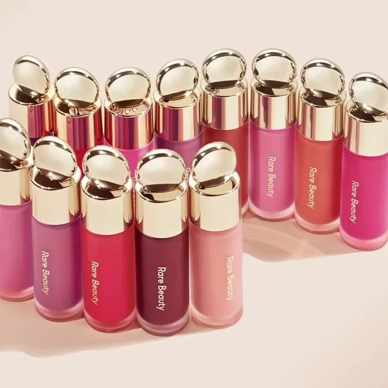 Rubor Líquido Ultra Pigmentado de Larga Duración Rare Beauty, Resistente a las Fallos, Ligero y Aireado, Worth Virtue Hope Joy Blush Makeup