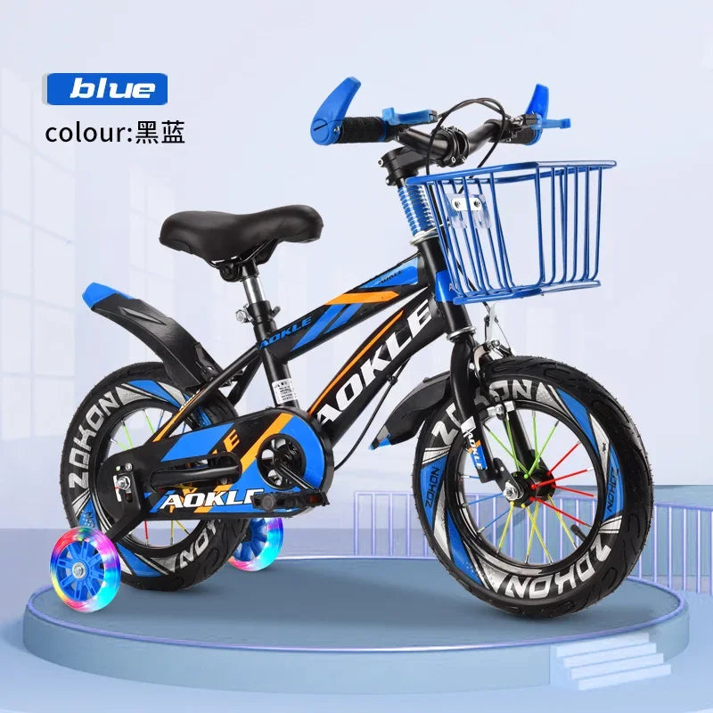 Kids' Bikes, 12-18 Inch Carbon Steel Frame Bikes for 2-10 Year Olds, Riding Bikes, Bikes for Boys and Girls, New