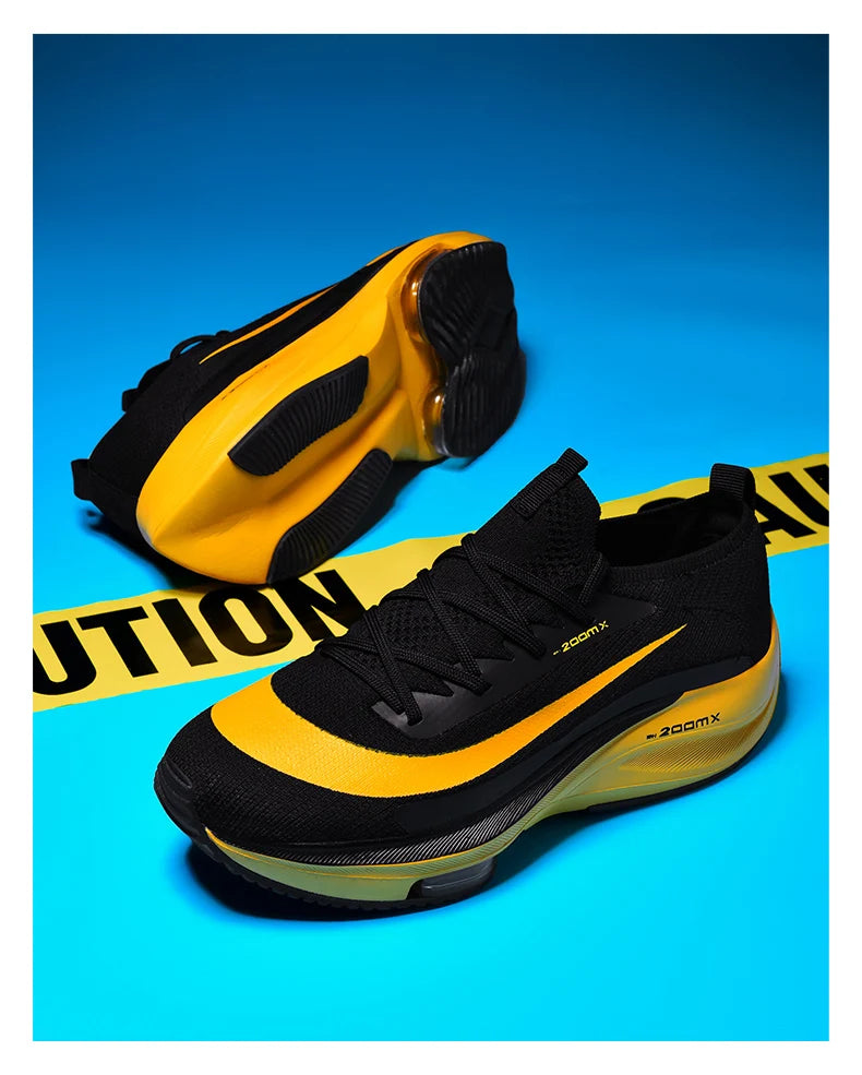 Zapatillas deportivas para correr con cojín de aire para hombre, transpirables, ligeras, cómodas, para entrenamiento atlético, tenis