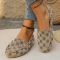 Mocasines De primavera y otoño, zapatillas resistentes al desgaste, Zapatos informales para Mujer, mocasines planos suaves antideslizantes a la moda, Zapatos De Mujer