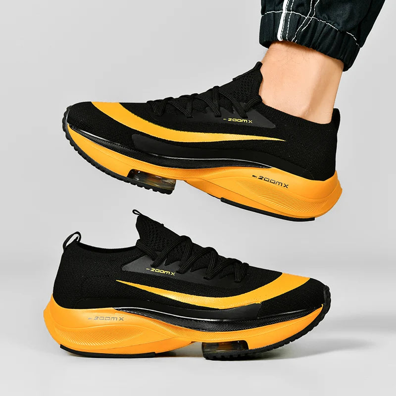 Zapatillas deportivas para correr con cojín de aire para hombre, transpirables, ligeras, cómodas, para entrenamiento atlético, tenis