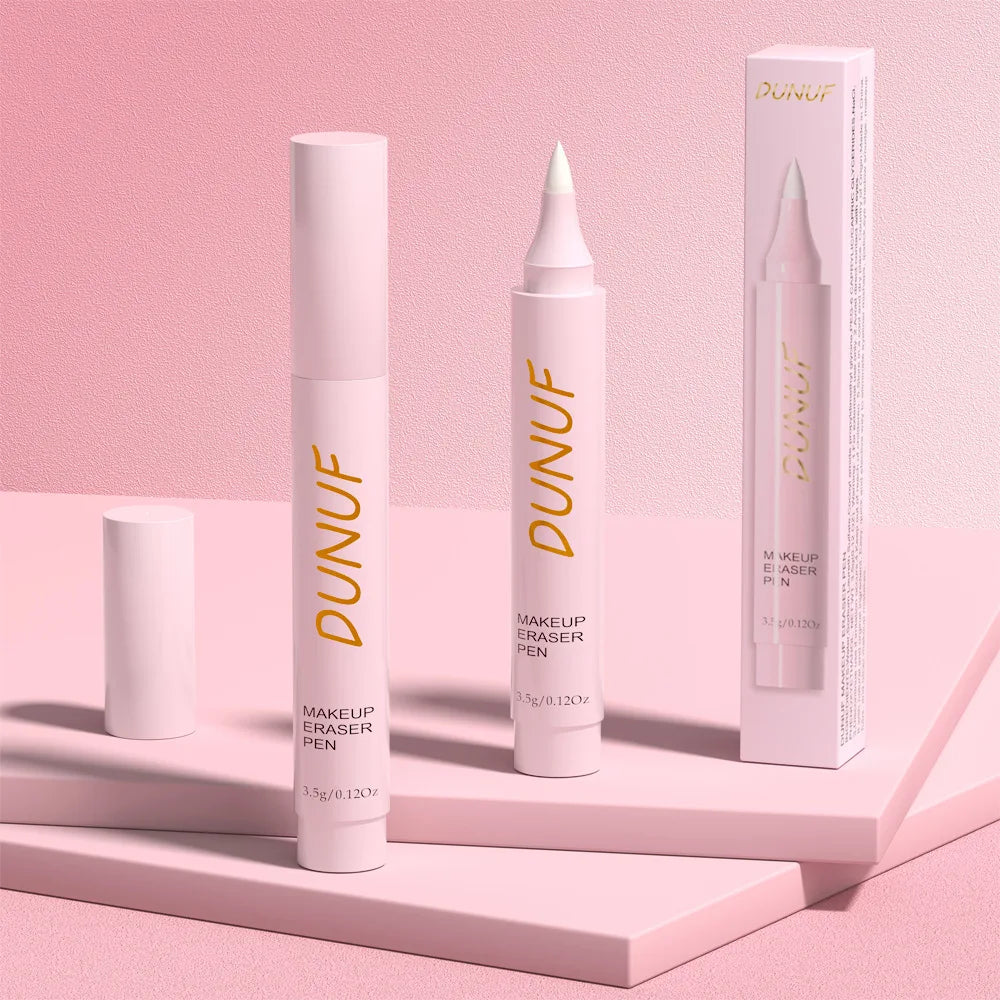Lápiz de borrador de maquillaje, lápiz eliminador suave para labios, ojos, cara, herramienta de limpieza de poros, cuidado de la piel, debe tener fórmula sin tirar
