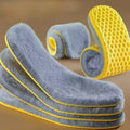 Nuevas plantillas cálidas de felpa para hombres y mujeres, gruesas con felpa, Ultra suaves, absorbentes del sudor, a prueba de olores, plantillas de invierno de algodón de cordero