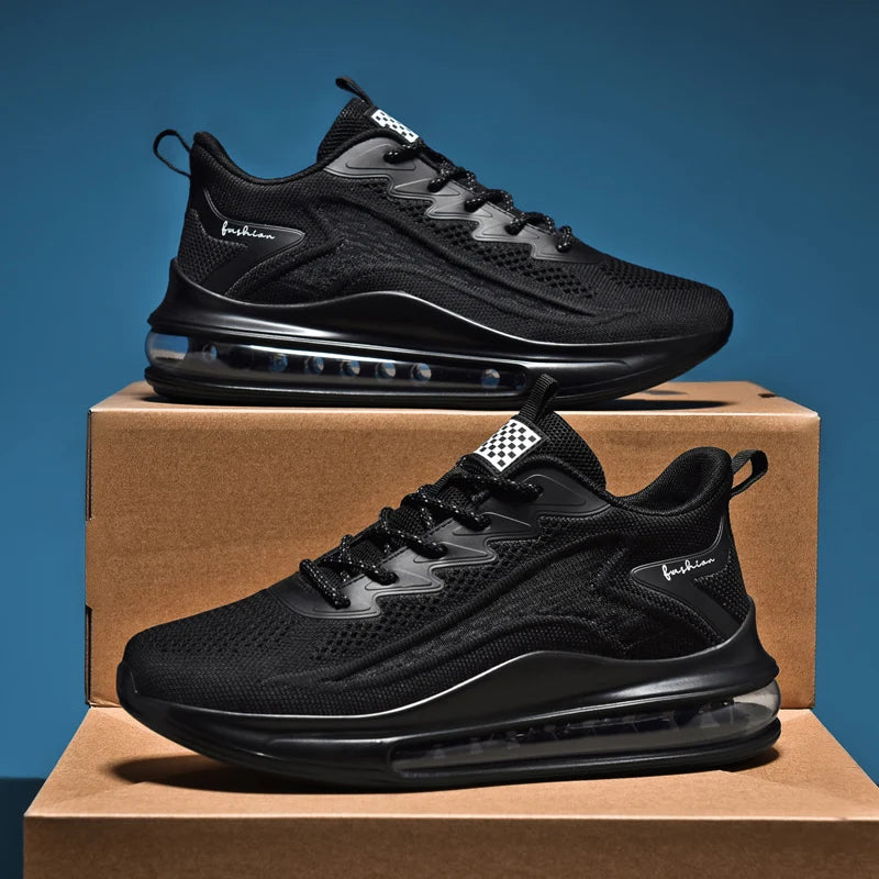 Zapatos de hombre, zapatillas de deporte informales para hombre, tenis, zapatos de lujo, zapatos de entrenamiento para carreras, zapatos transpirables, mocasines de moda, zapatos para correr para hombre