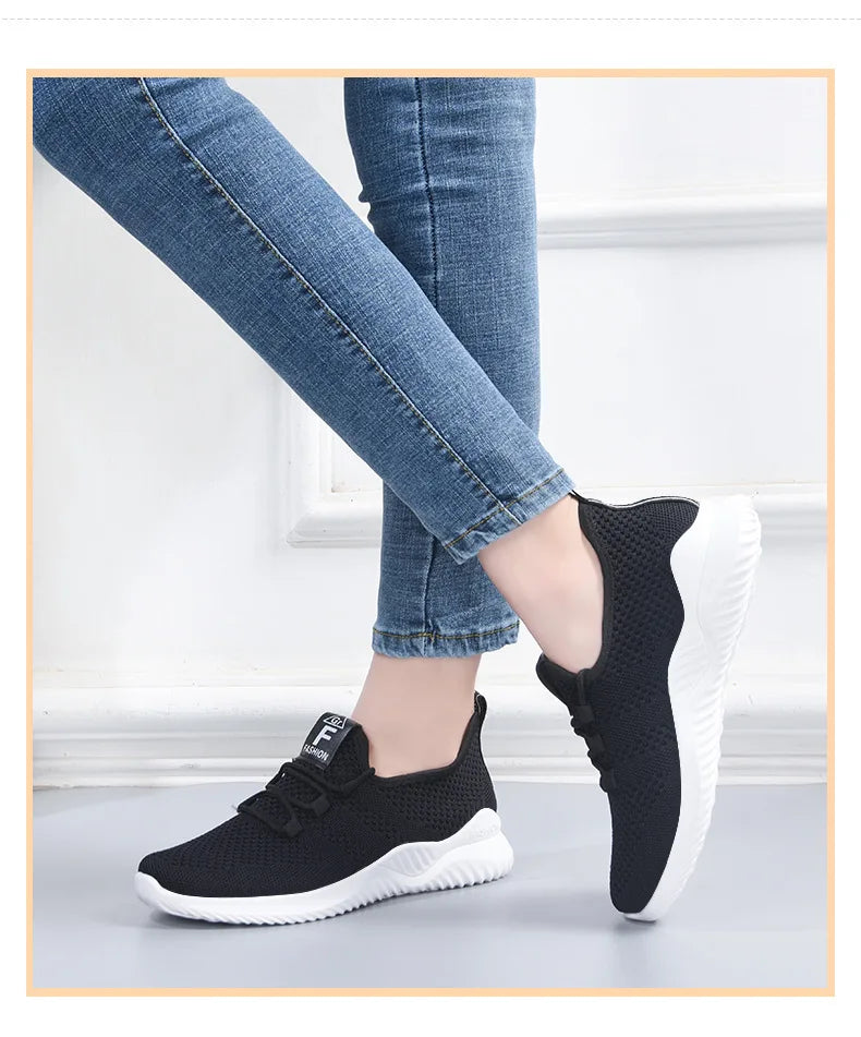Zapatillas Deportivas para Mujer 2026, Transpirables, de Malla, para Caminar, Cómodas, Casuales y a la Moda