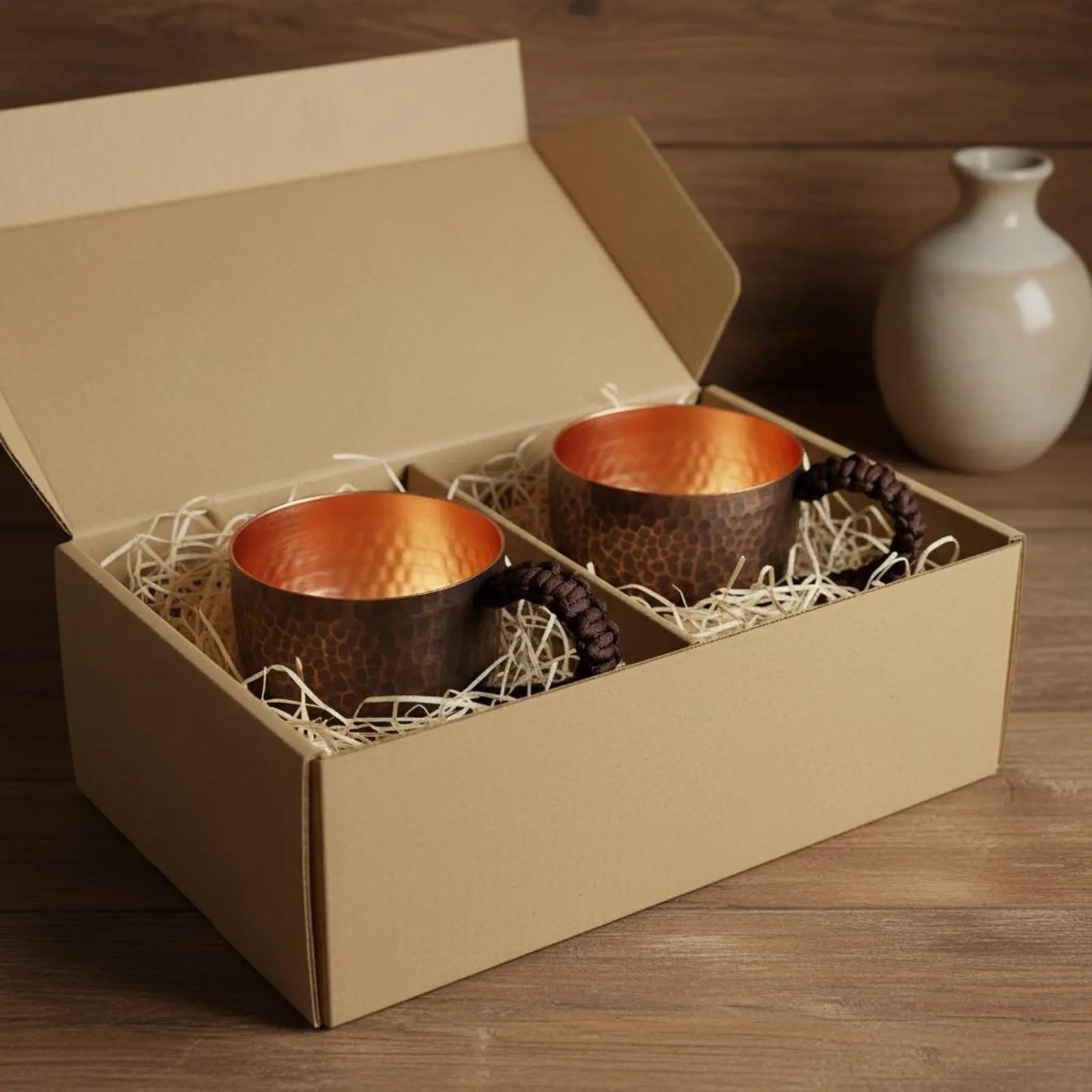 Recipiente para Bebidas de Cobre Martillado, Diseño Chino, Tazón para Bebidas, Taza de Cobre Vintage, Vajilla para Oficina