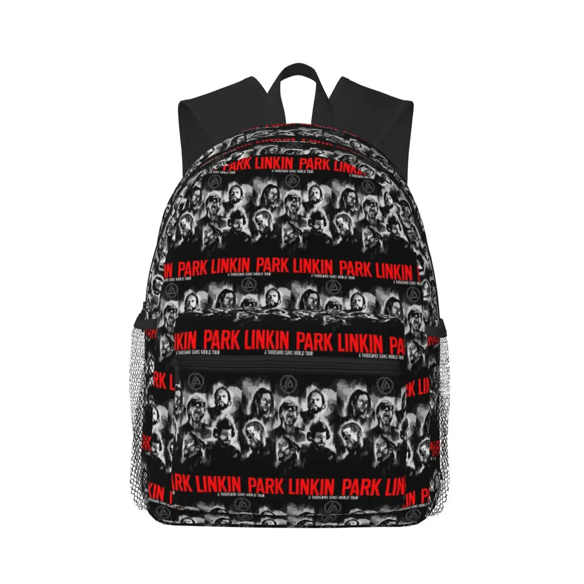 L-Linkin-S P-Park-S Band Mochila para estudiantes Mochila escolar Mochila de viaje para senderismo para niños y niñas Mochila de moda Bolsos de hombro