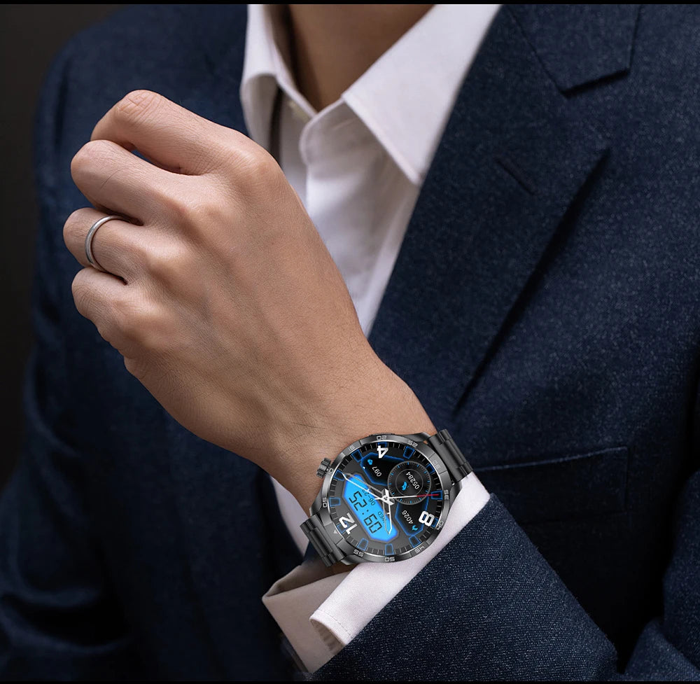 Smartwatch Deportivo con GPS y Brújula – AMOLED 1.85", NFC, IP68, Bluetooth 5.3, 14 Días de Batería