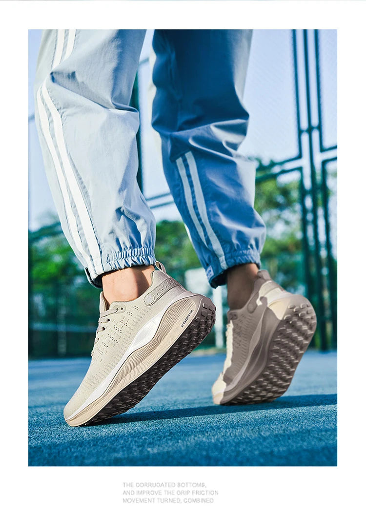 Nuevos zapatos para correr para hombre, zapatos deportivos informales de lujo, zapatos para correr, cómodos para caminar, zapatillas de moda, ligeras y transpirables
