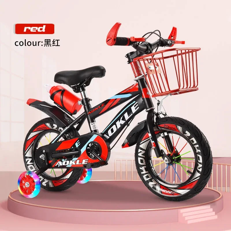Kids' Bikes, 12-18 Inch Carbon Steel Frame Bikes for 2-10 Year Olds, Riding Bikes, Bikes for Boys and Girls, New