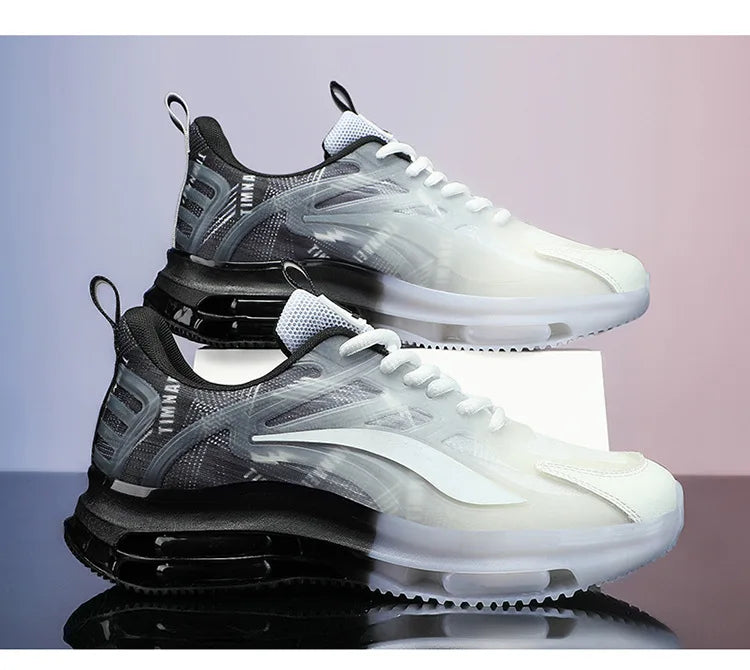 Zapatillas de deporte con cojín de aire para hombre y mujer, calzado deportivo ligero con suela de TPR, para correr, baloncesto y parejas, talla 36-47