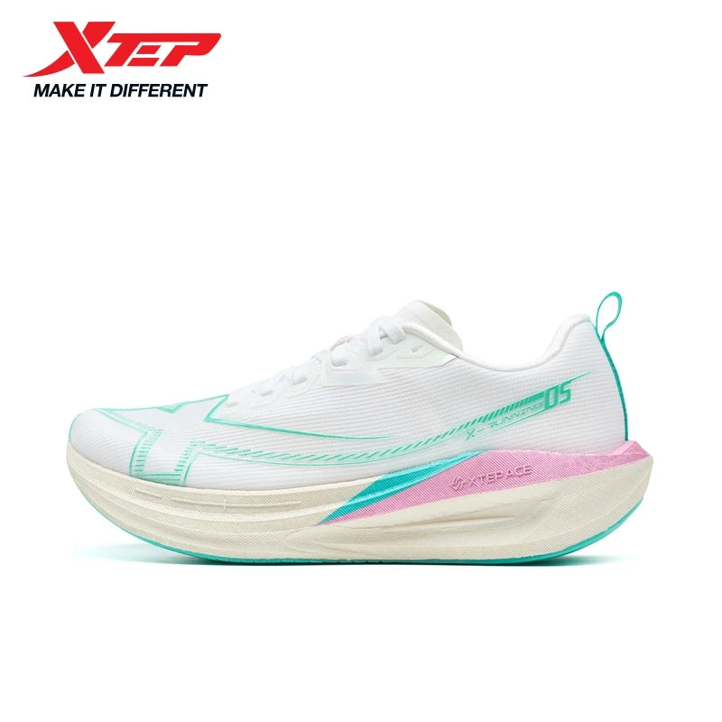 Zapatillas Xtep One Piece Modeling 5,0 para mujer, soporte estable, cómodas, transpirables, duraderas, zapatillas para correr 874218110037