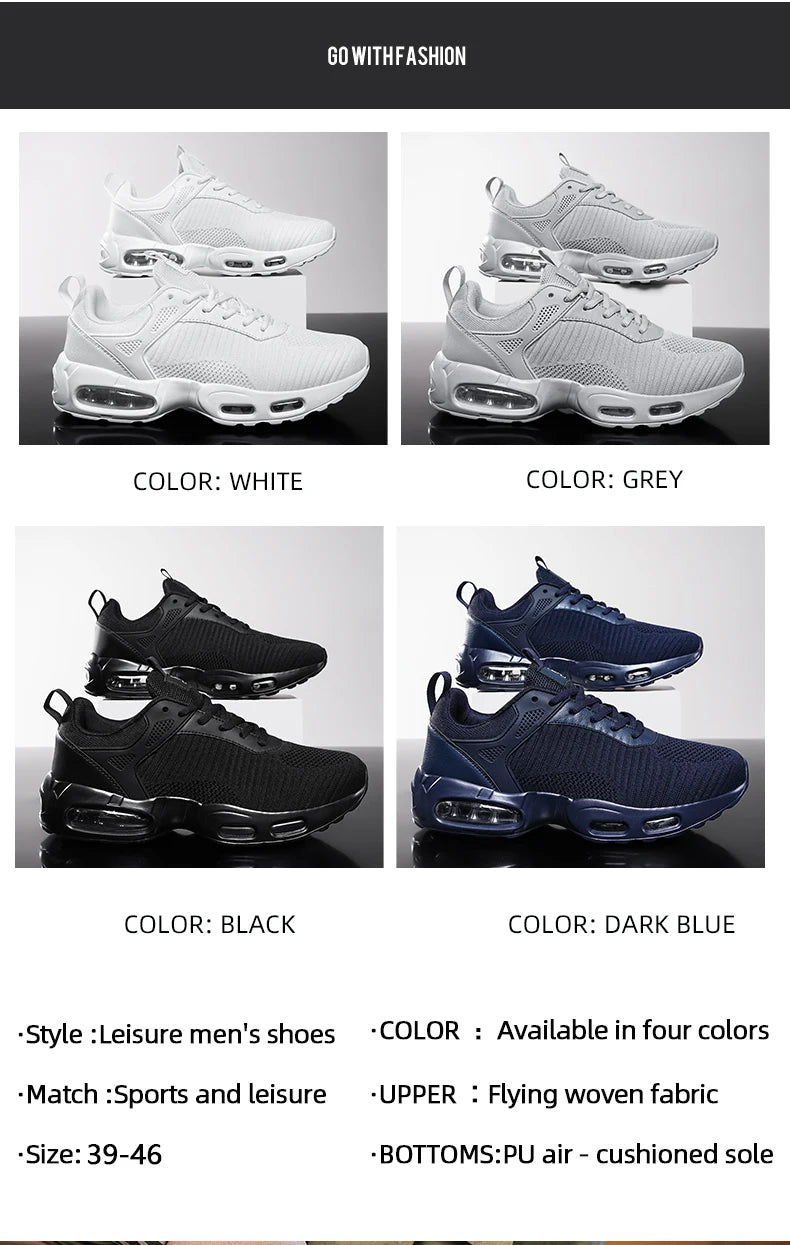 Zapatillas deportivas antideslizantes para hombre y mujer, zapatos informales transpirables, ligeros y cómodos para caminar y Maratón