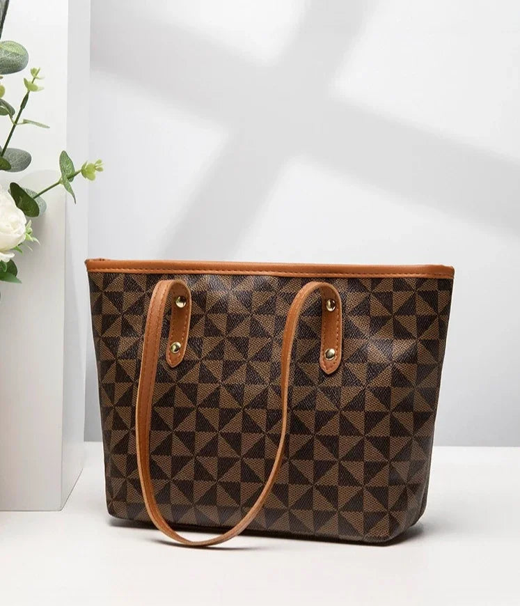 Bolso de Hombro de Gran Capacidad, Bolso de Mano de Cuero PU para Mujer, para Viajes Diarios y Uso Casual, Bolso Tote Versátil
