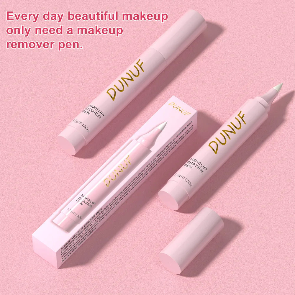 Lápiz de borrador de maquillaje, lápiz eliminador suave para labios, ojos, cara, herramienta de limpieza de poros, cuidado de la piel, debe tener fórmula sin tirar