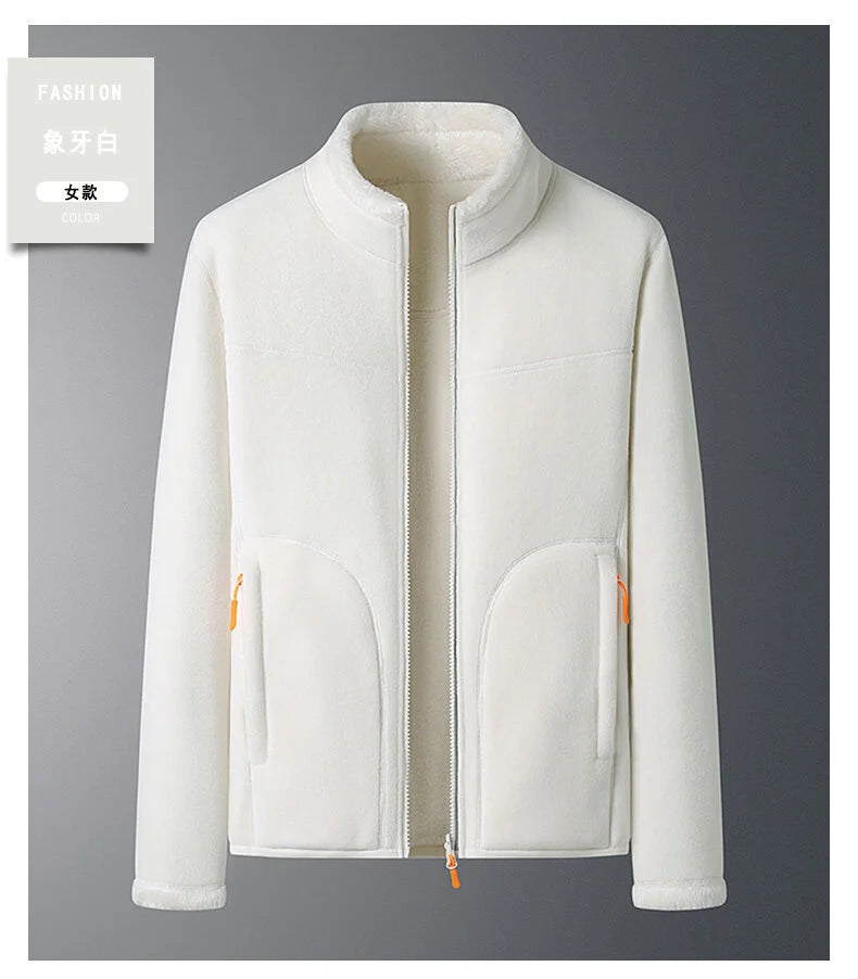 Unisex Fleece Hoodie for Men and Women, Oversized Sportswear, Warm and Thick, Classic Casual Sweatshirt, Autumn and Winter Fashion