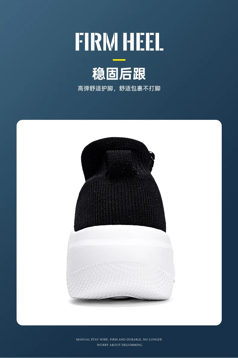 Zapatillas de deporte para hombre, zapatos para mujer, calcetines de tendencia de tenis, zapatos para caminar, mocasines, transpirables, informales, para correr, verano, verde, talla grande 35-47