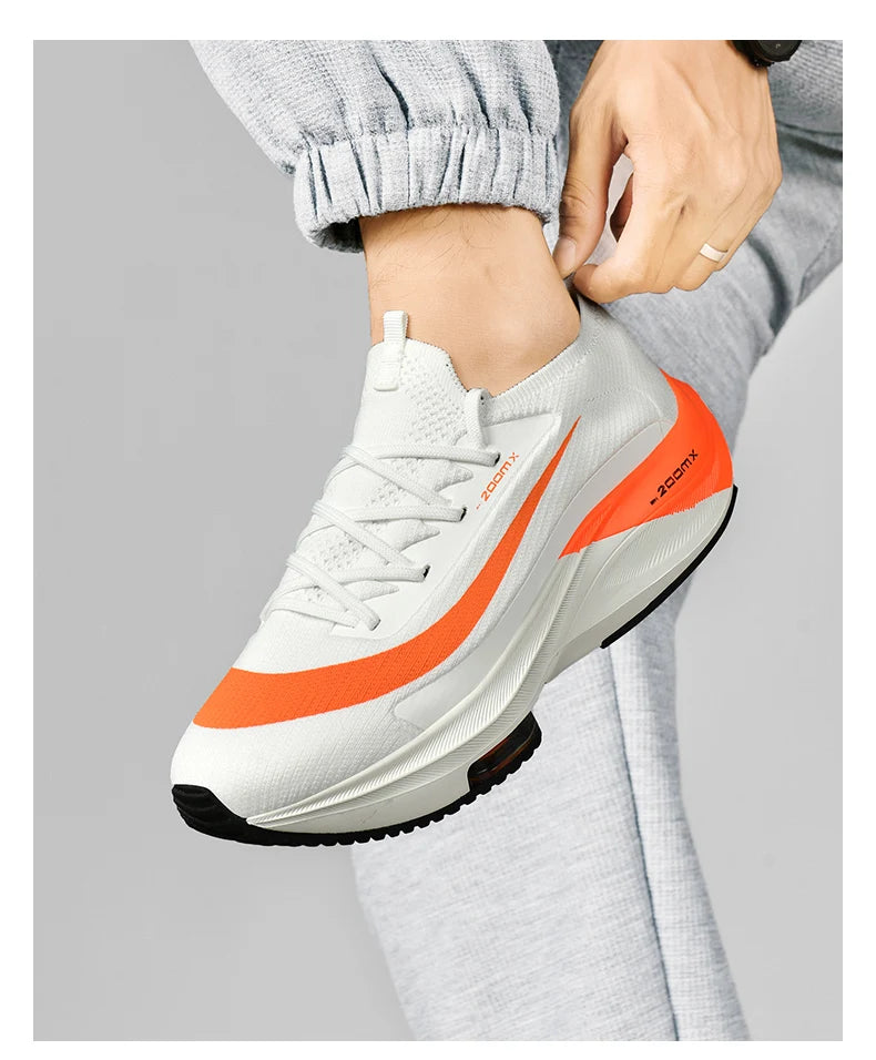 Zapatillas deportivas para correr con cojín de aire para hombre, transpirables, ligeras, cómodas, para entrenamiento atlético, tenis