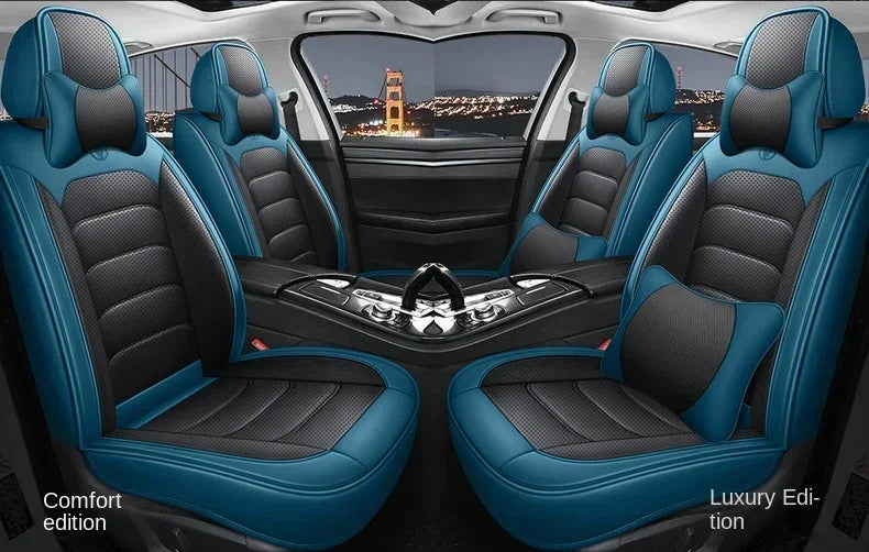 Fundas de Asiento 3D para Mercedes E-CLASS W210/W212/W213 – Cuero Sintético, Cobertura Total