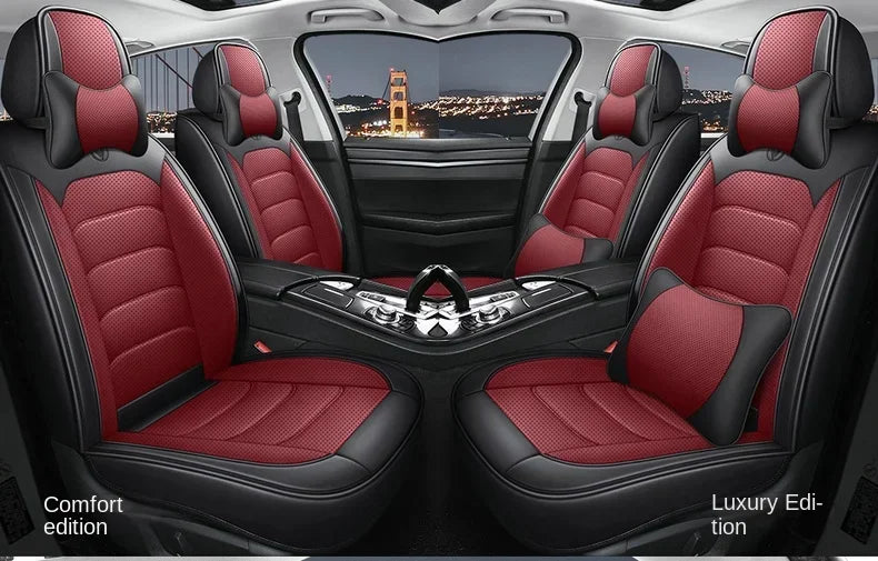 Fundas de Asiento 3D para Mercedes E-CLASS W210/W212/W213 – Cuero Sintético, Cobertura Total