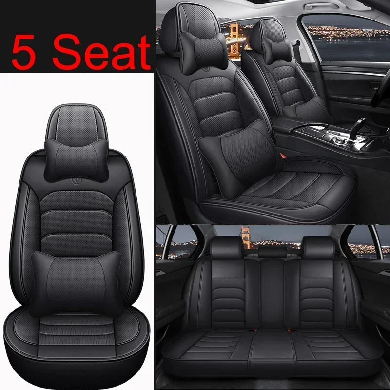 Fundas de Asiento 3D para Mercedes E-CLASS W210/W212/W213 – Cuero Sintético, Cobertura Total