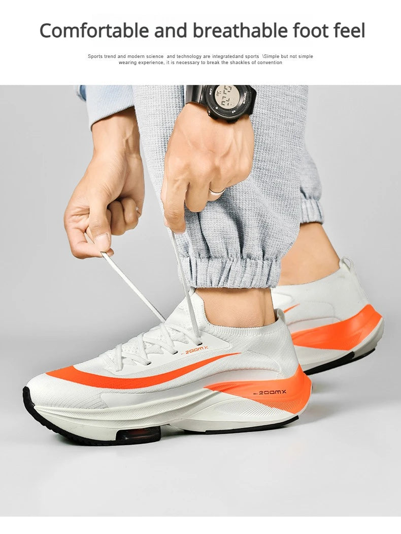 Zapatillas deportivas para correr con cojín de aire para hombre, transpirables, ligeras, cómodas, para entrenamiento atlético, tenis