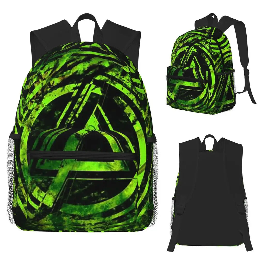 L-Linkin-S P-Park-S Band Mochila para estudiantes Mochila escolar Mochila de viaje para senderismo para niños y niñas Mochila de moda Bolsos de hombro
