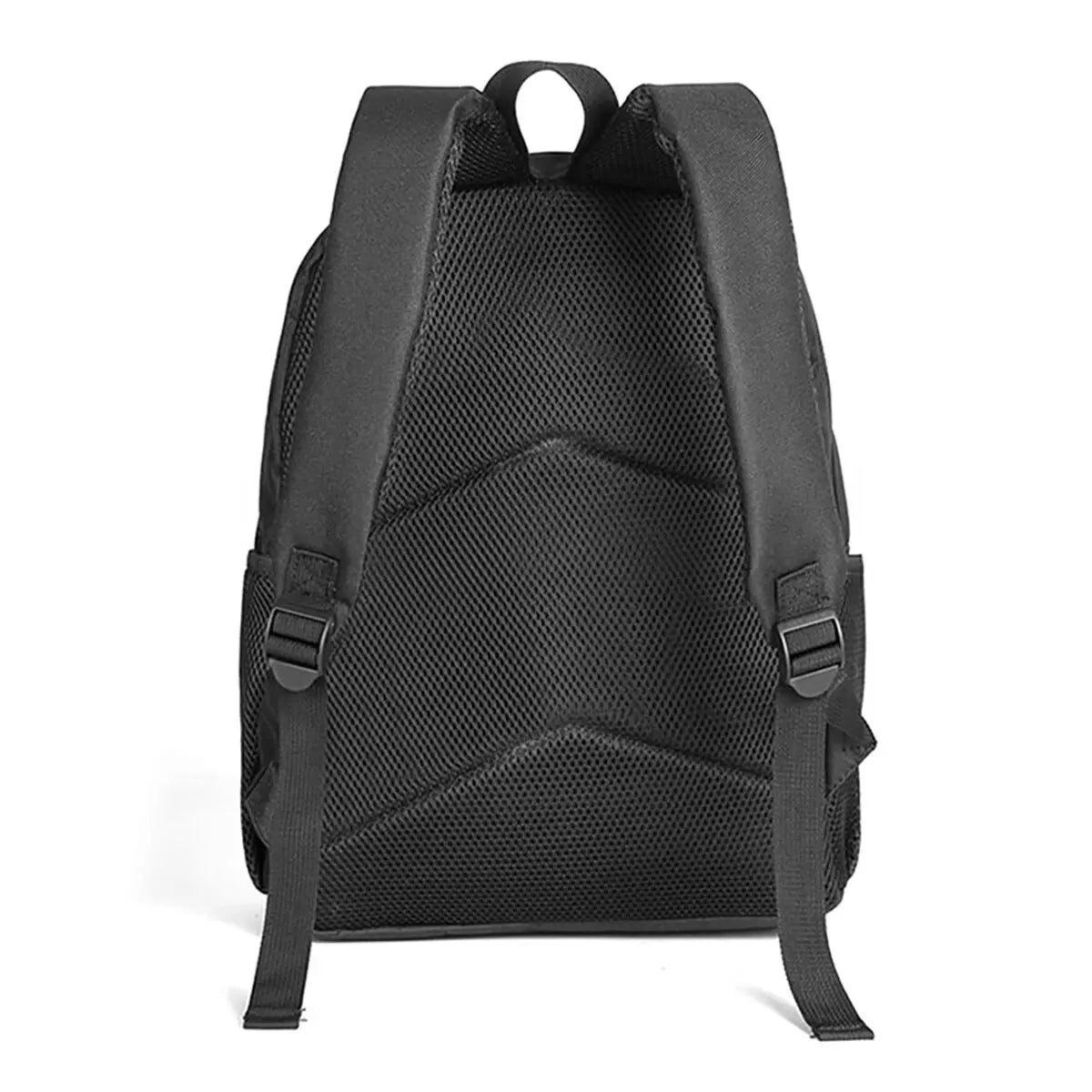 Mochila con bolsillo frontal cuadrado con estampado de robots mecánicos para niños y niñas, los mejores regalos, mochila escolar de dibujos animados plana 2D para niños