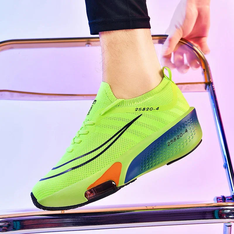 Zapatillas para Correr con Placa de Carbono, Especiales para Maratón, Deportivas, Transpirables, Ligeras, Cómodas, Antideslizantes para Hombre y Mujer