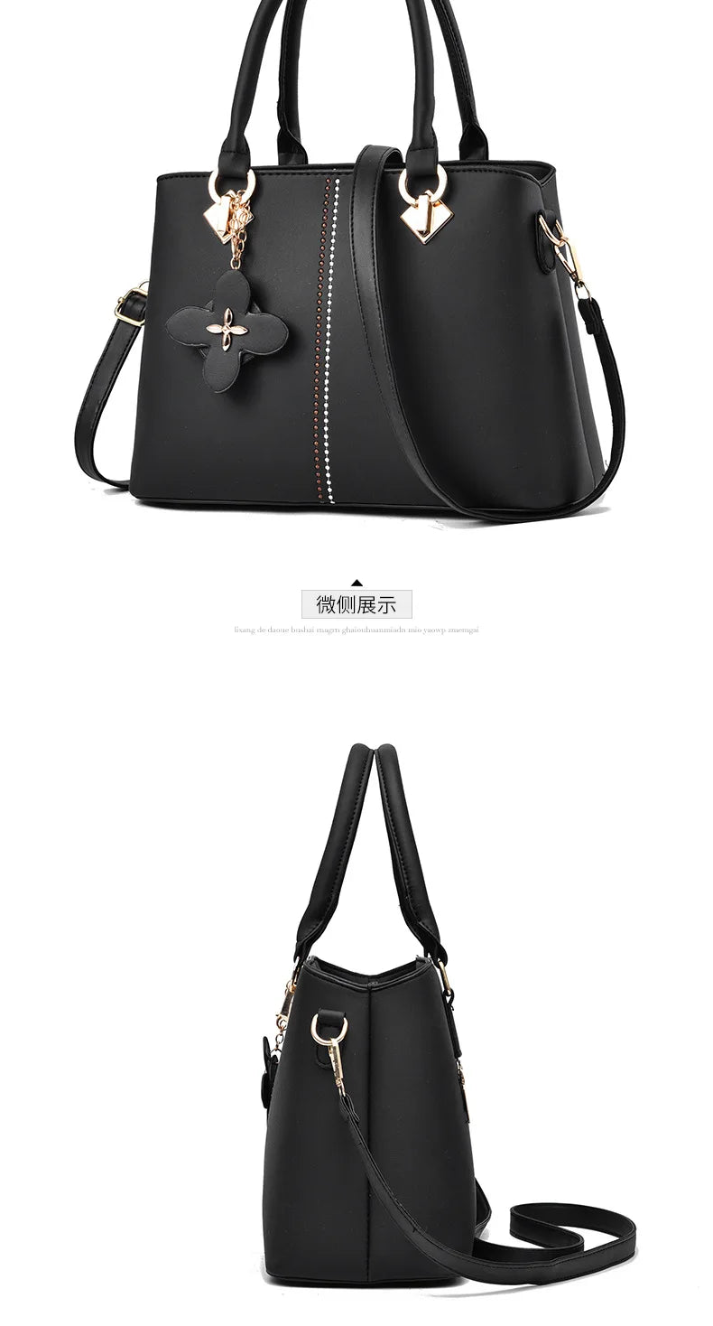Nuevo Bolso de Hombro para Mujer 2026, Bolso de Diseñador de Lujo, Bolso de Cuero con Monograma Estampado, Bolso Bandolera