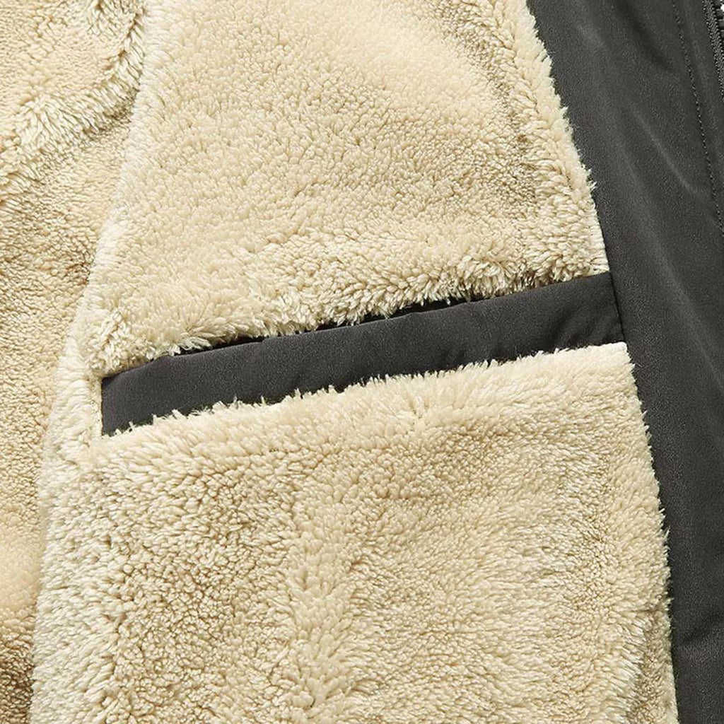 Chaqueta de mezclilla gruesa para hombre, abrigo de terciopelo, Parkas de piel, forro polar interior, invierno y otoño