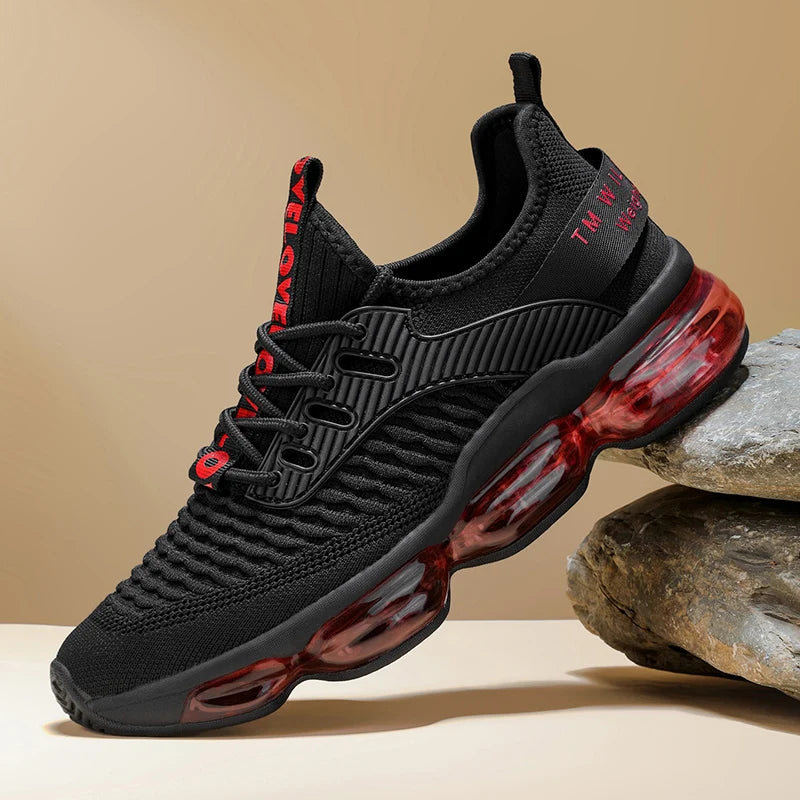 Zapatillas de deporte de lujo para hombre, mocasines informales transpirables para entrenamiento, mocasines de moda para correr, Tenis masculinos
