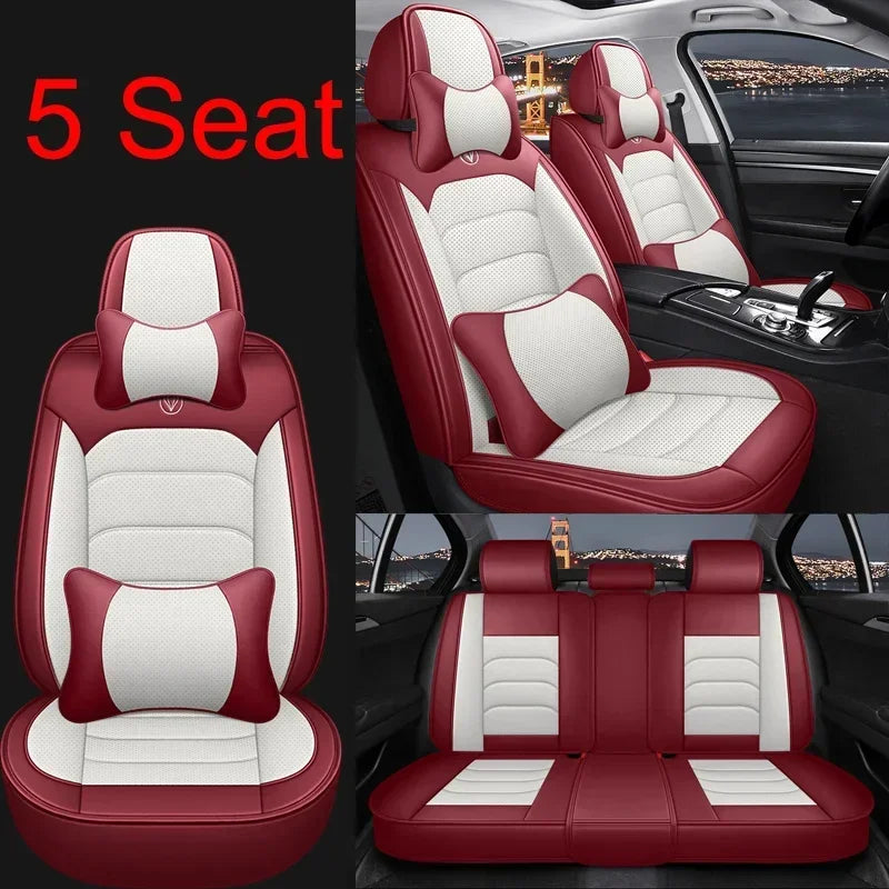 Fundas de Asiento 3D para Mercedes E-CLASS W210/W212/W213 – Cuero Sintético, Cobertura Total