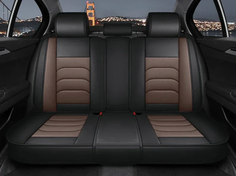 Fundas de Asiento 3D para Mercedes E-CLASS W210/W212/W213 – Cuero Sintético, Cobertura Total