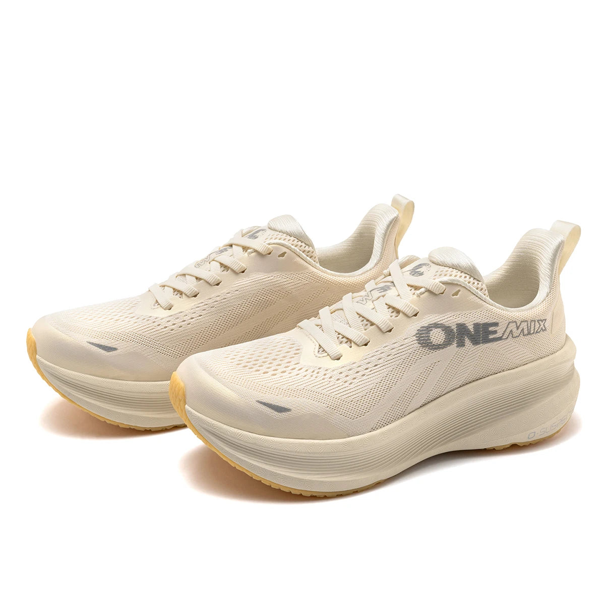 ONEMIX Zapatillas de deporte de malla transpirable y ligeras para mujer, zapatillas para correr con suela suave antideslizante y absorción de impactos, para fitness y uso versátil