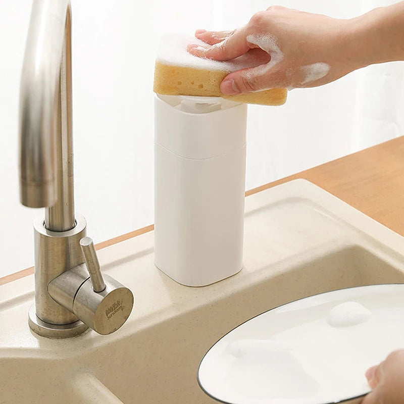 Botella de detergente desmaquillante de 250/500ML, dispensador de bomba de prensa vacía, eliminador de esmalte de uñas de plástico, herramienta de cuidado portátil, 1 ud.
