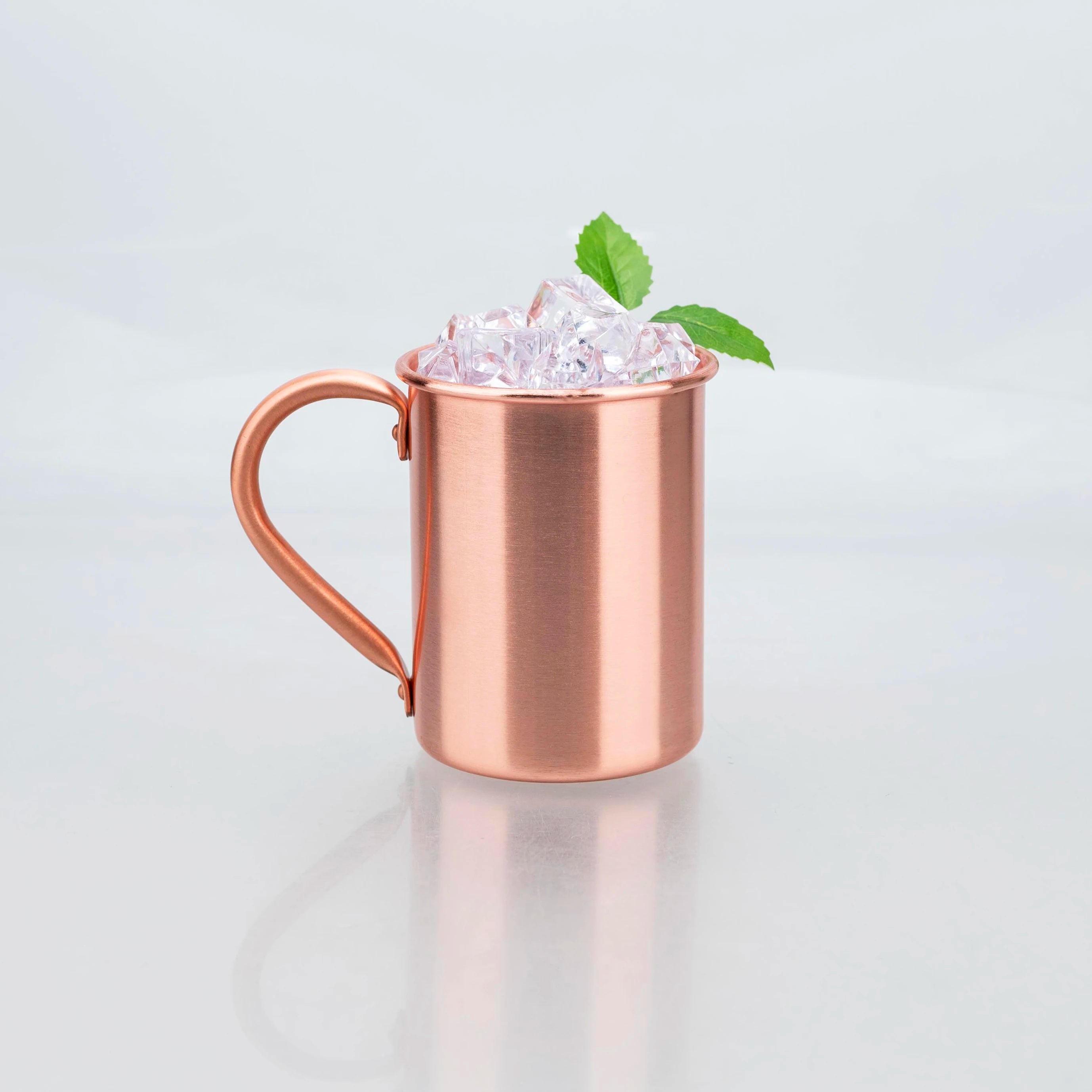 Nuevas tazas 100% cobre puro, tazas Moscow Mule de cobre puro sólido, tazas de cóctel de 400 ml, tazas para cerveza, leche y otras bebidas.