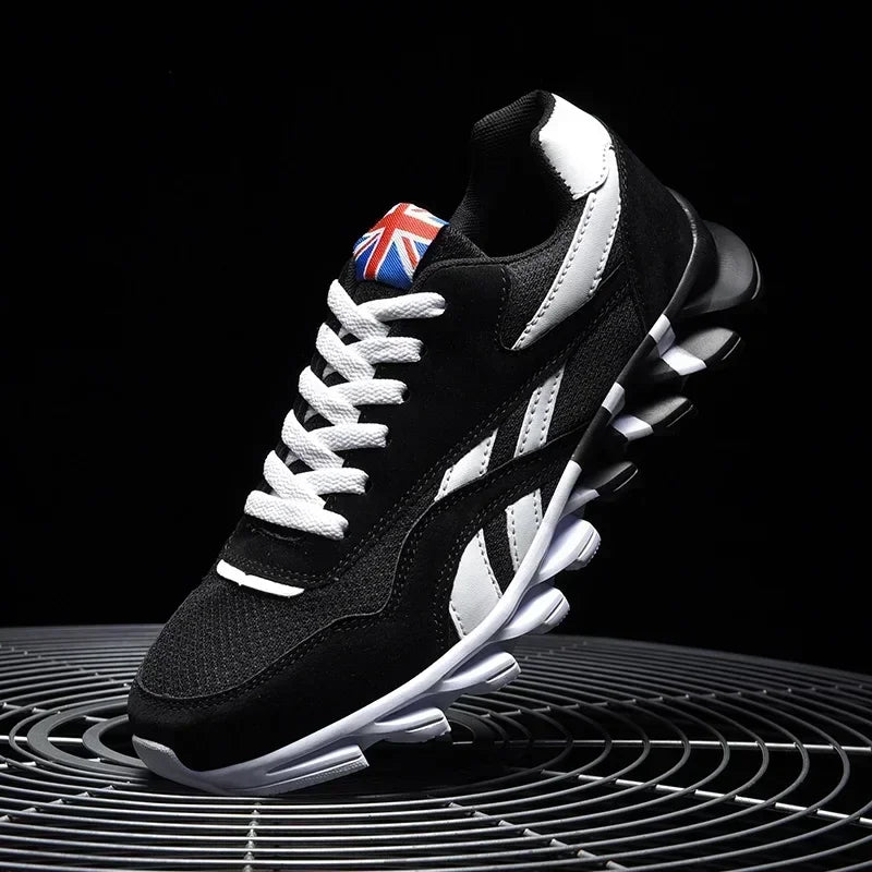 Zapatillas Deportivas para Hombre, Marca Trend, Tallas 36-48, Resistentes al Desgaste, con Amortiguación, Suela Gruesa, Transpirables, para Correr al Aire Libre