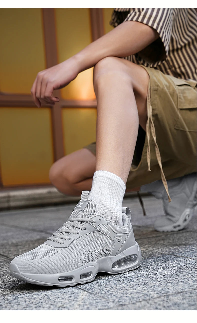 Zapatillas deportivas antideslizantes para hombre y mujer, zapatos informales transpirables, ligeros y cómodos para caminar y Maratón